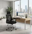 Office Chair with Adjustable Headrest - 2
