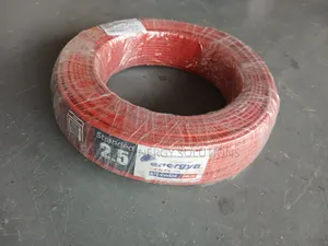 Energya 2.5mm Red Single Core Cable