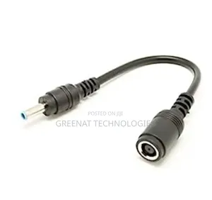 Kebo ya Adapta ya Pin ya Bluu 7.4 hadi 4.5mm Konverteri ya Chaja kwa HP Dell