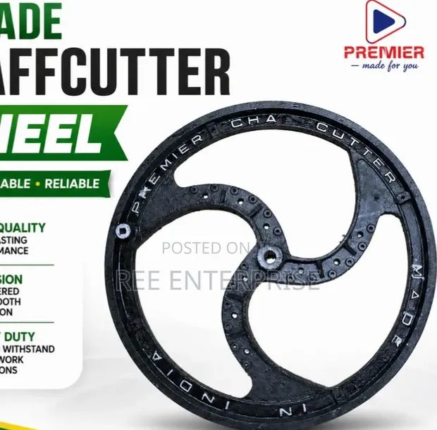 Rota ya Chaff Cutter 3-Blade Mpya - 1