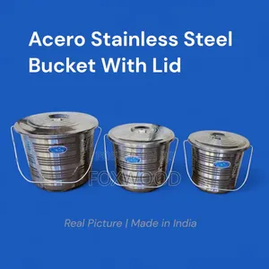Acero Stainless Steel Bucket na Dekeli (Lita 20)