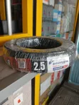 Cable Nyeusi ya 2.5mm Single Core (90m) - 2