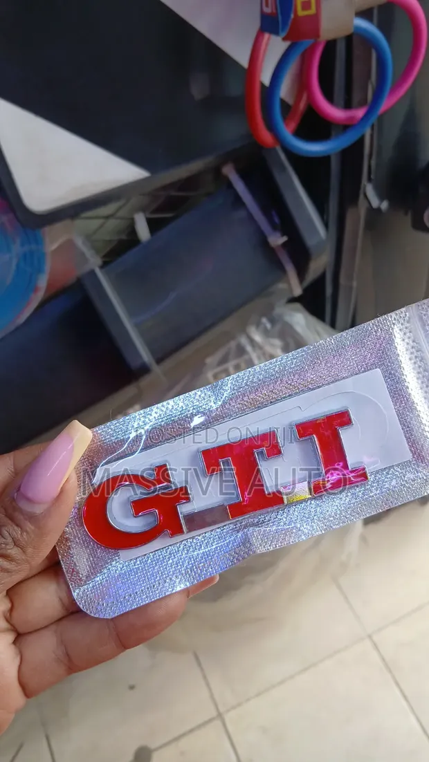 Nembo ya GTI ya Nyuma ya VW Golf - 1