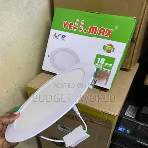 18W Round/Square LED Ceiling Panel Light (Cool/Natural/Warm White)