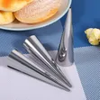 Seti ya Bhaji Cone ya Stainless Steel (6pcs) - 2