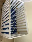 Adjustable Baby Crib (120x60cm) - 1