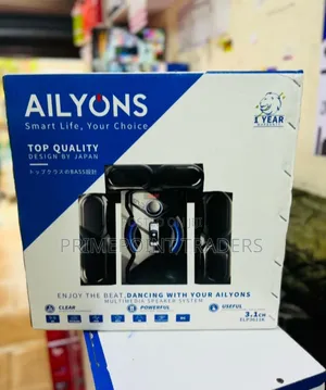 Ailyons 3.1CH Bluetooth Home Theatre System – Powerful Bass & Clear