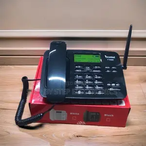 Rechargeable Battery Bontel T1000 Dual Sim GSM Landline Desktop Phone