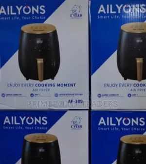 Ailyons 5L Air Fryer – Powerful & Healthy Cooking
