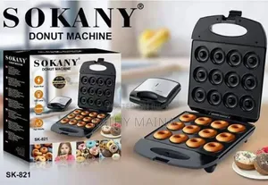 Mini Donut Maker, 16 Holes Electric Doughnuts Maker Machine, M