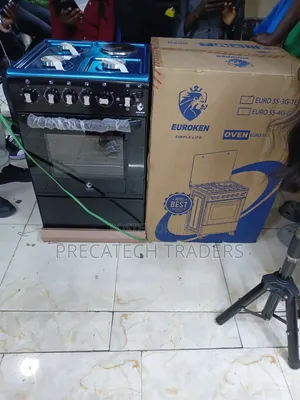 Euroken 55x55 Cooker ya Kusimama na Oven ya Umeme