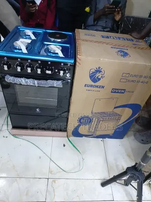 Euroken Cooker 3 Gas + 1 Hotplate