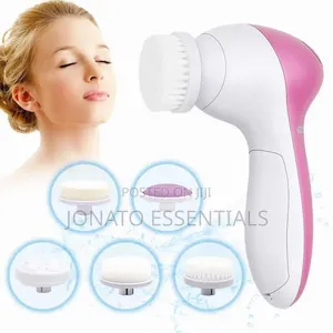 5 in 1 Electric Facial Cleansing Brush Massager Set
