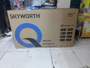 Skyworth 55 Inch 4K QLED+ Smart Google TV
