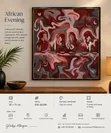 Original African Evening Painting - 1