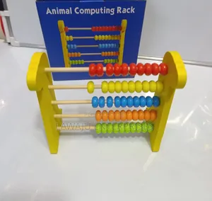 Abacus Computing Rack - Mfumo wa Kuhesabu wa Mbao