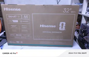 Hisense 32" Smart TV A4 Series Frameless Design Smart Vidaa
