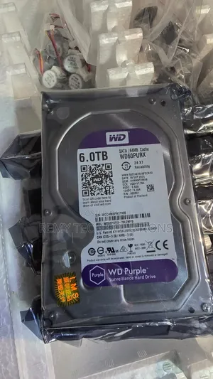 6TB WD Purple Surveillance Hard Drive