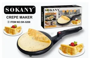 Electric Crepe Maker 650W Non-Stick Pancake