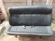 Fabric Matatu Seats - Black Leather Rear Bench - 4