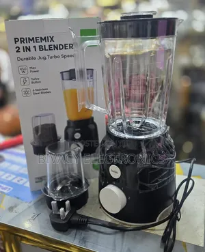 Synix Blender 2-in-1 Turbo-Speed 450W