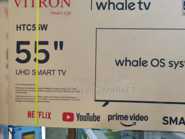 Vitron 55" Whale OS Smart 4K TV - 1