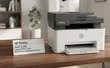 HP LaserJet MFP 137fnw Printer ya Multifunction Nyeusi na Nyeupe - 1