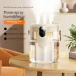 Humidifier Portable ya Miti Mitatu ya Mist na USB - Uwezo Mkubwa - 2