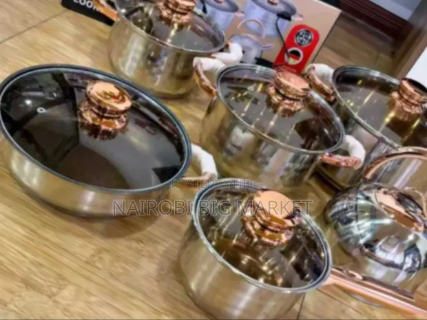 Bosch 12-Piece Stainless Steel Cookware Set - 1