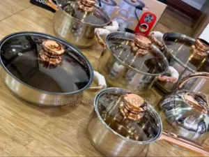 Bosch 12-Piece Stainless Steel Cookware Set