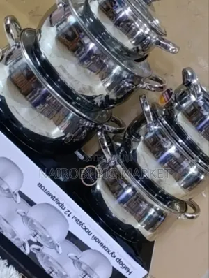 Marwa Yimmitel 12-Piece Steel Cookware Set