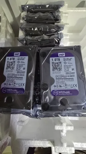 Western Digital 1TB Internal Surveillance Hard Drive (WD10PURX)