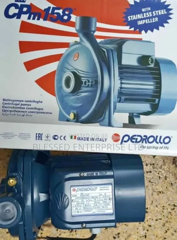 Brand New Pedrollo Water Pump 1hp - 1