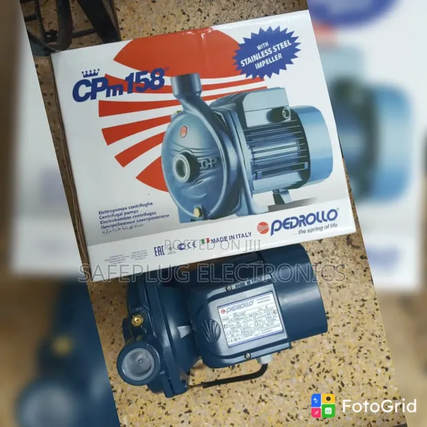 1HP Pedrollo Water Booster Pump - 750W - 1
