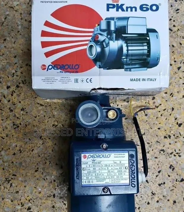 New 0.5hp Pedrollo Booster Pump - 1