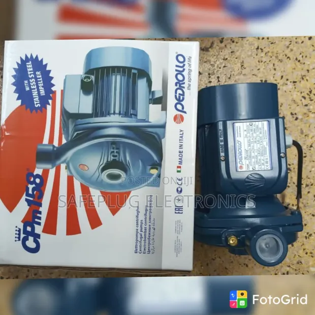 Pedrollo 1HP Electric Water Pump - Brand New - 1