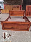 Mahogany Bed - 5x6ft - 2