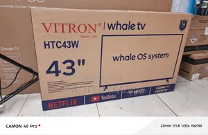 43-Inch Vitron Smart TV (Whale-OS)