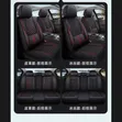 Generic Leather Seat Covers with Ice Silk Layer - 3