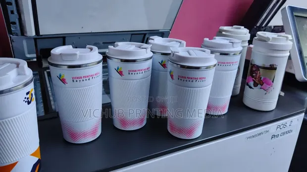 Branded Thermal Travel Mugs - 1