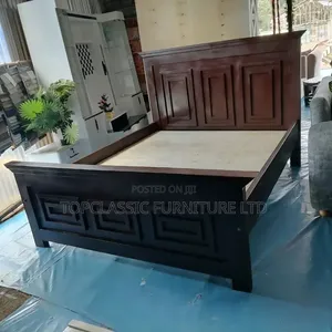 5x6 Panel Bed - Chocolate Color