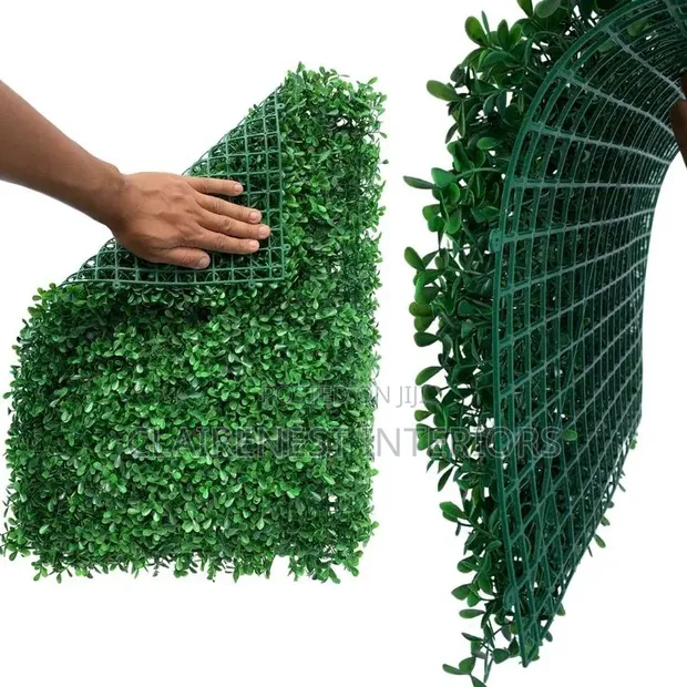 Artificial Boxwood Hedge Panels for Feature Walls - 1