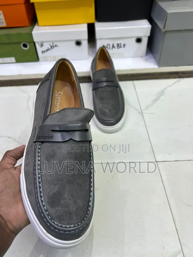 Gray Berluti Loafers - 1