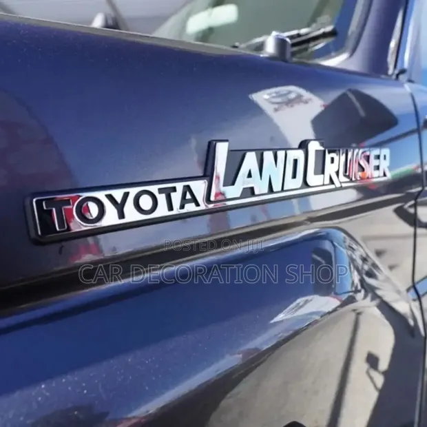 Toyota Land Cruiser Side Fender Badge Emblem - 1