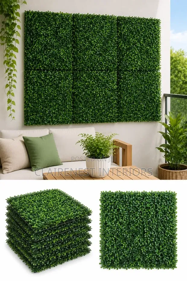 Artificial Boxwood Hedge Panels for Homes & Businesses - 1