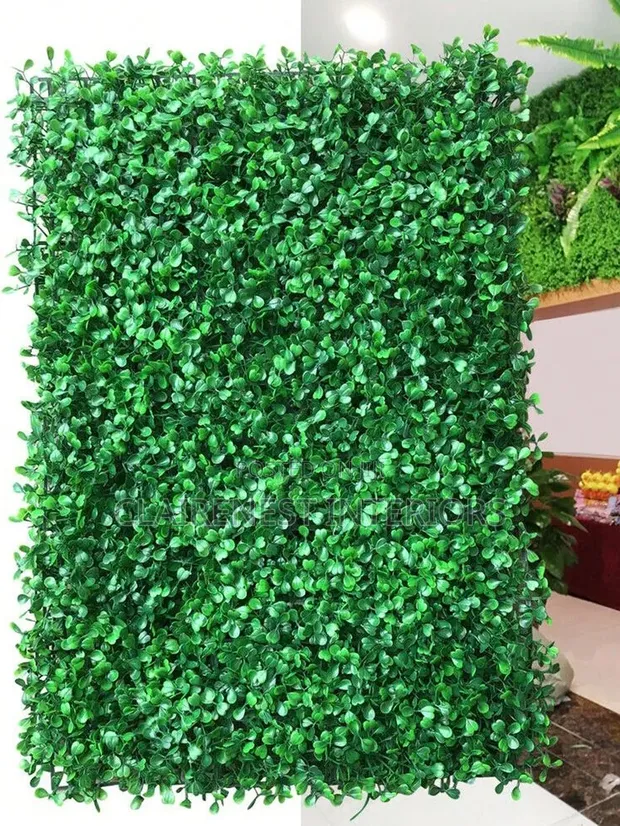 Artificial Boxwood Hedge Panels - Instant Visual Appeal - 1