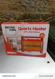Brand New Quartz Heater - 1600W, 2 Heat Settings - 2