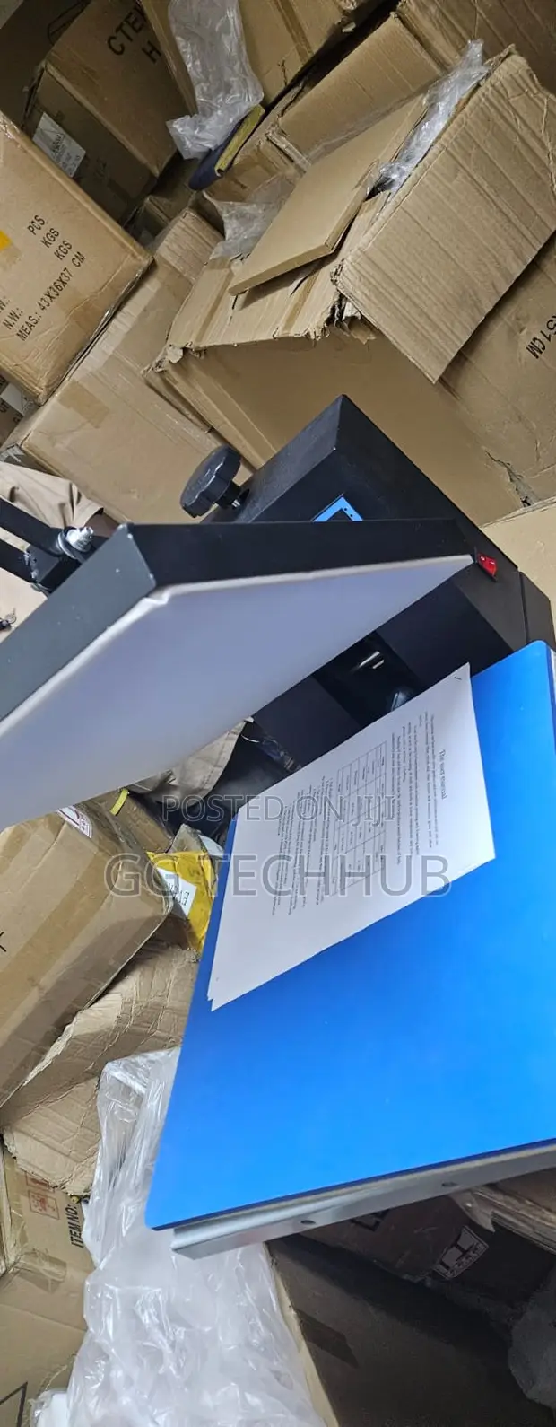 A3 Size Hot Hand Press Flatbed Heat Press Machine - 1