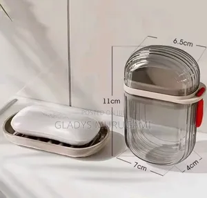 Portable Travel Soap Holder with Case