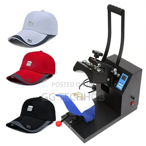 Brand New Cap Heat Press Machine - 1